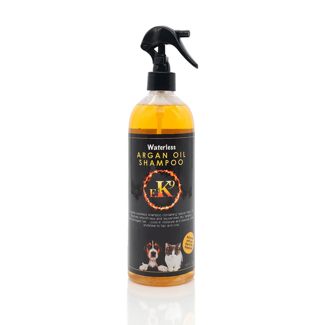 E3 Waterless Argan Oil Shampoo for Pets