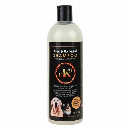 E3 Aloe & Oatmeal Shampoo - 16 oz